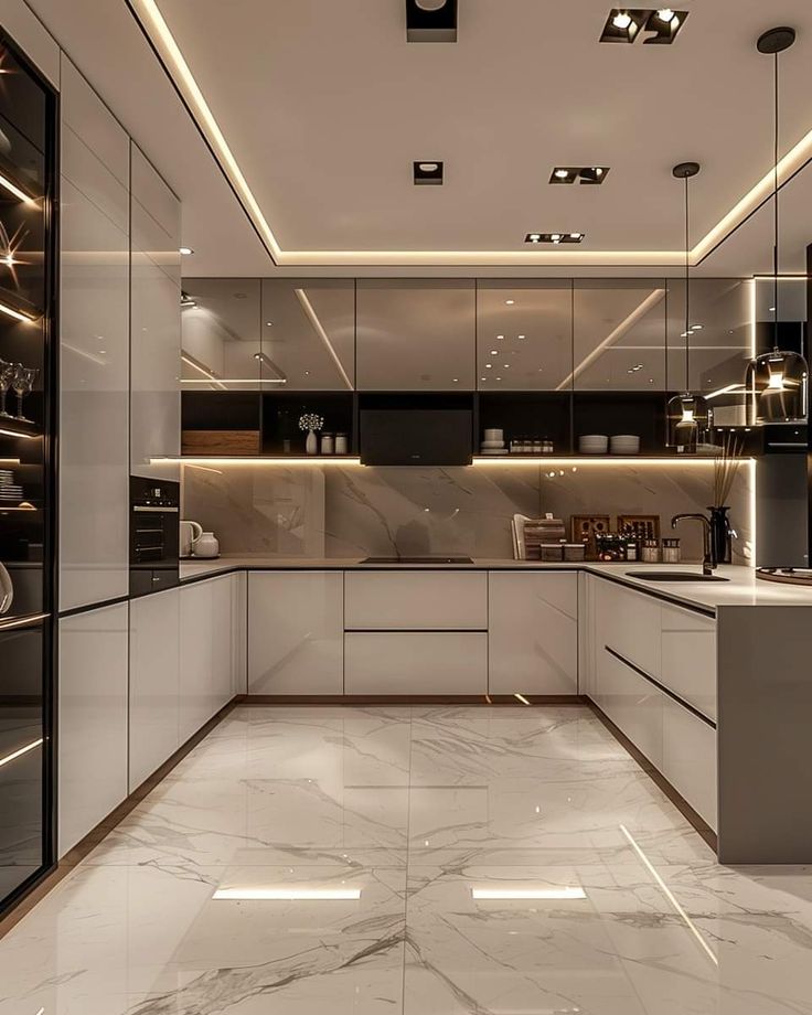 مطبخ مودرن لفيلا